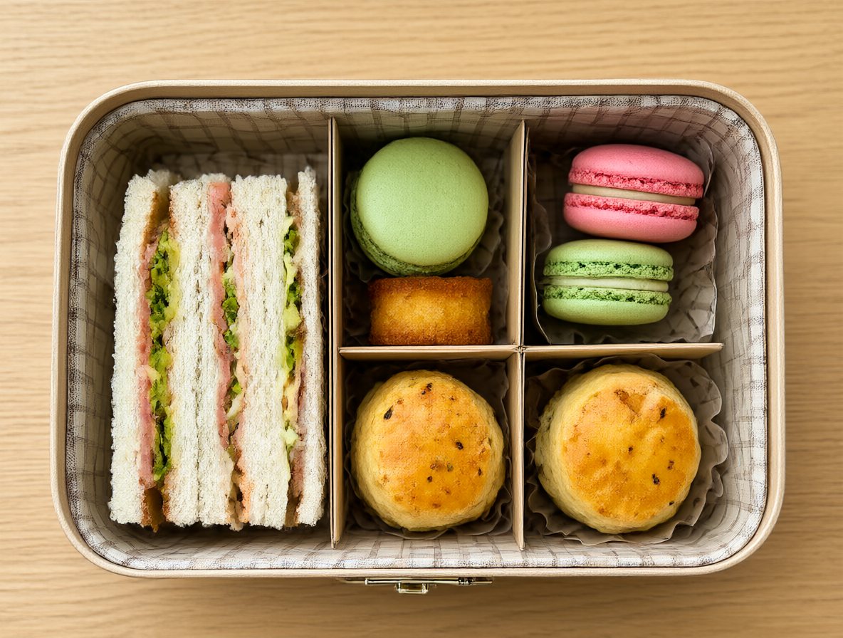 点心小食盒实拍